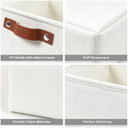 Bagnizer Storage Bins Large Fabric Storage Baskets - Image 6