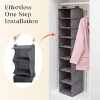 Lifewit Hanging Closet Organizer and Storage - Image 6