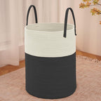 JMvicyroam 100L Cotton Rope Laundry Basket Hamper by JMvicyroam