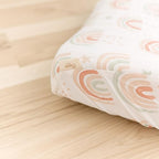 Crane Baby Quilted Changing Pad Cover, 100% Cotton Sateen, 16 X 32, Secure - Image 4