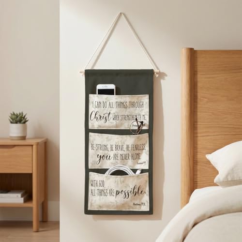 IAXIC Canvas Wall Hanging Organizer - Image 2