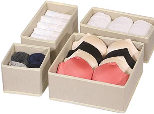 DIOMMELL 12 Pack Foldable Cloth Storage Box Closet Dresser Drawer Organizer - Image 7