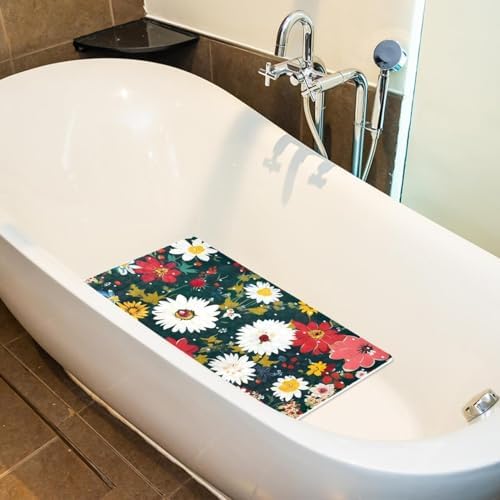 Shower Mat Bathtub Mat, 26.8x15.1 inch, Non-Slip Bath Mat - Image 4