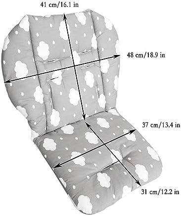 Twoworld Baby High Chair Seat Cushion Liner Mat Pad Cover Resistant and High - Image 5