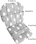 Twoworld Baby High Chair Seat Cushion Liner Mat Pad Cover Resistant and High - Image 5