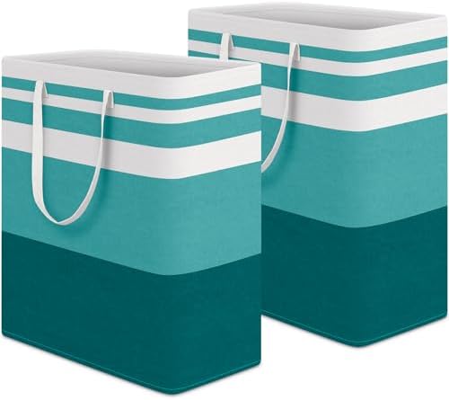 HomeHacks 2 Pack Large Laundry Baskets, Laundry Hampers Bags by HomeHacks