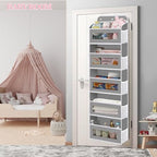 KYEVIS Over The Door Organizer, 5 Shelves Closet Door Hanging Organizer - Image 5