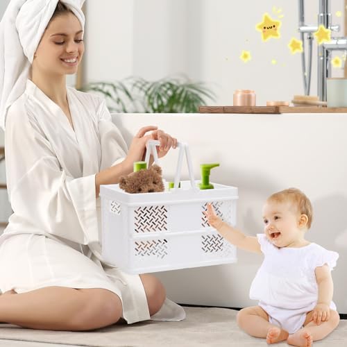 Portable Plastic Shower Caddy - Image 5