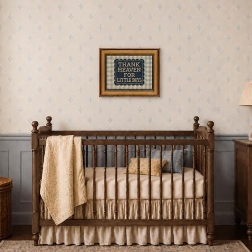 Vintage Gold Framed Vintage Nursery Wall Art Baby Boy Nursery Wall Art - Image 4