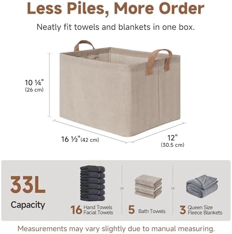 StorageWorks Large Fabric Storage Bins - Image 6