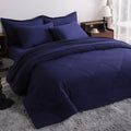 NTBAY King Microfiber Bed in a Bag, Comforter Set 7 Piece by NTBAY