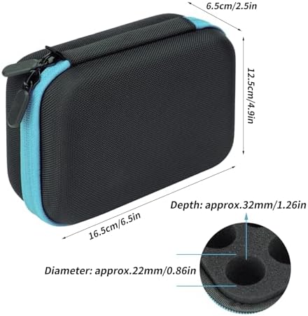 DHXYZZB Vial Storage Case 30 Grids Fits 1-3ML Vials - Image 5