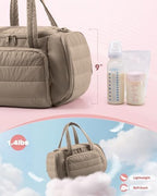 Marscamd Quilted Breast Pump Bag Compatible - Image 2