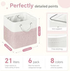 FinishingBo 11 inch Cube Storage Bin - Image 5