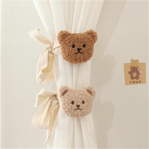 2 Pack Curtain Tiebacks Flower Curtain Ties - Image 4