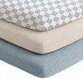 Niceye Muslin Bassinet Sheets 3-Pack by Niceye