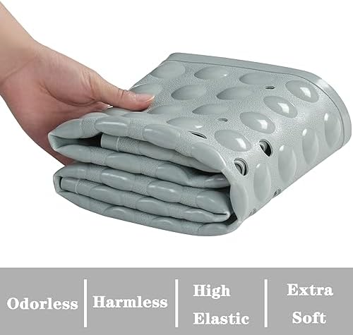 YANZIFLY Bathtub Mat for Shower: Soft Silicone Bath Mat Non Slip - Image 3