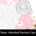 Shower Mat Non Slip, Daisies Cherry Anti Slip Bath Mat - Image 3