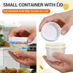 DEMORA 6 oz Small Plastic Containers - Image 2