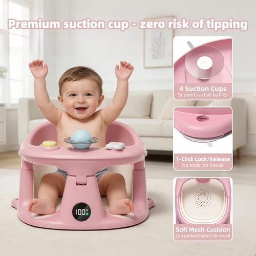 Baby Bath Seat for Babies 6 Months & up - Image 6