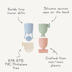 mushie Pour and Play Bath Toy Set | Interactive Water Play - Image 2