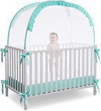 L RUNNZER Crib Pop Up Tent Baby Safety Mesh Cover Mosquito Net Toddler Bed by L+RUNNZER