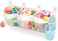 Bath Toy Organizer 3 Compartment Bath Toy Storage Bag Shower Caddy by MUMUQ