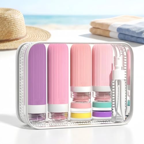 Vitog 16 Pack Travel Bottles for Toiletries, TSA Approved, Leak Proof Kit - Image 5