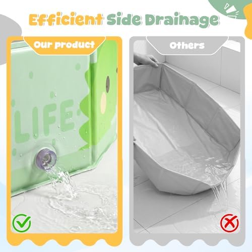 Orzbow Portable Toddler Bathtub - Image 6