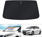 KUST Windshield Sun Shade for 2018-2024 2025 Nissan Leaf Accessories Sunshade by KUST