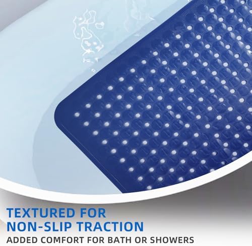 MOONFLY Shower and Bathtub Mat, 40x16 Inches - Image 4