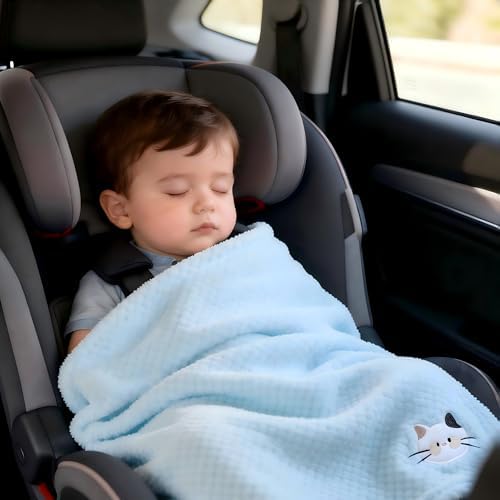 CREVENT 30''X40'' Cute Cozy Fluffy Warm Baby Blanket - Image 4