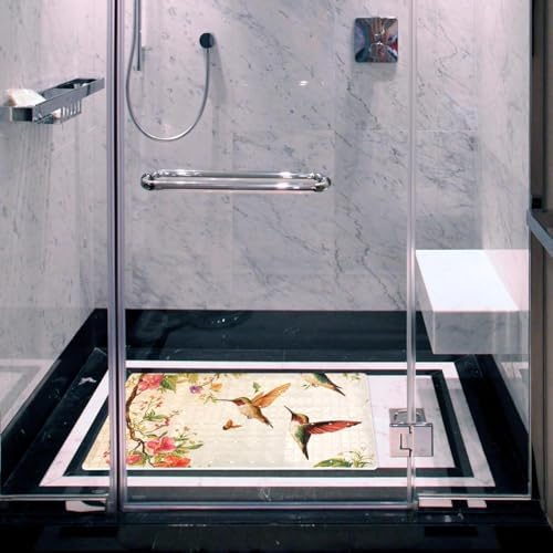 Bath Tub Shower Mat, Washable Bathtub Floor Mats, Suction Cups and Drain Holes - Image 6
