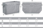 Vercord Handbag Purse Tote Pocketbook Organizer Insert Zipper Closure 11 - Image 2
