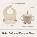 Silicone Baby Feeding Set | Baby Led Weaning Supplies Includes Suction Bowls - Image 4