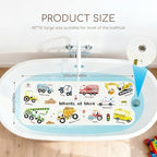 Baby Bath Mat for Tub, Non Slip Kids Bath Shower Mat - Image 2