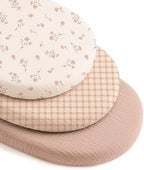 Niceye Muslin Bassinet Sheets 3-Pack by Niceye