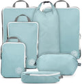 TRIPPED Travel Gear Large Compression Packing Cubes 7-Piece Set by TRIPPEDTravelGear