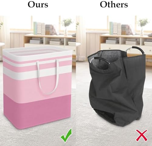 StorageRight Laundry Basket Hamper, 100L Collapsible Clothes Storage - Image 5