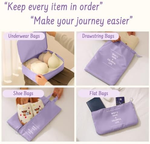 9 Set Packing Cubes for Travel Essentials - Image 2