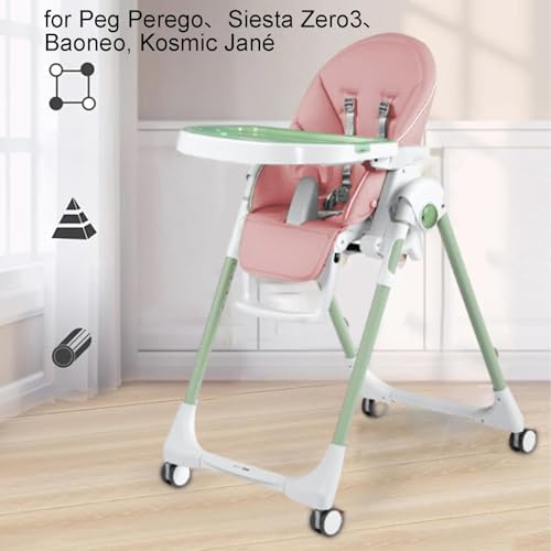 Baby High Chair Cover, PU Leather, Soft Padding, Highchair Seat Cushion - Image 2