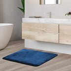 Clara Clark Bathroom Rugs, Velvet Memory Foam Bath Mat, Machine Washable Bath - Image 2