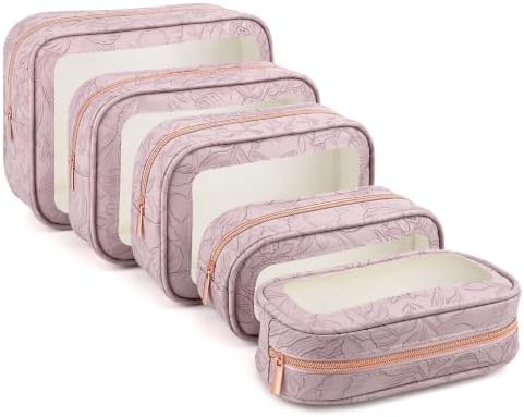 YOPCDJ 5PCS Diaper Bag Organizer Pouches Set, TSA Approved Travel Toiletry Bag by YOPCDJ