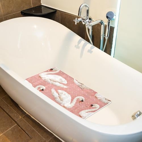 Bathtub Mat Non Slip 26.8x15.1 Inch, Machine Washable Shower Mats - Image 4