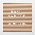 Kate & Milo Classic Wooden Letterboard, Photo Prop by KateMilo