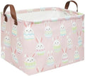 FXOLCSHE Rectangular Easter basket, Girl Easter basket, Nursery Hamper by FXOCSHE