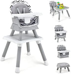 BABY JOY Baby High Chair, 8 in 1 Convertible Highchair by BABYJOY