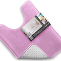 Clara Clark Bathroom Rugs, Velvet Memory Foam Bath Mat, Machine Washable Bath by ClaraClark