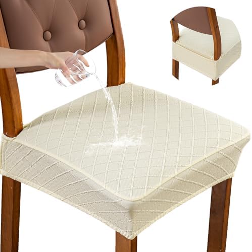 Genina Waterproof Chair Covers for Dining Room by Genina