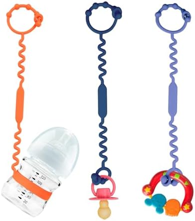 Toy Straps for Baby, Silicone Toy Straps for Stroller, Toy Safety Straps for Toy by Yunaeduo